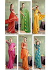 Vritti By Vallabhi Brasso Printed Designer Sarees Wholesale Shop In Surat